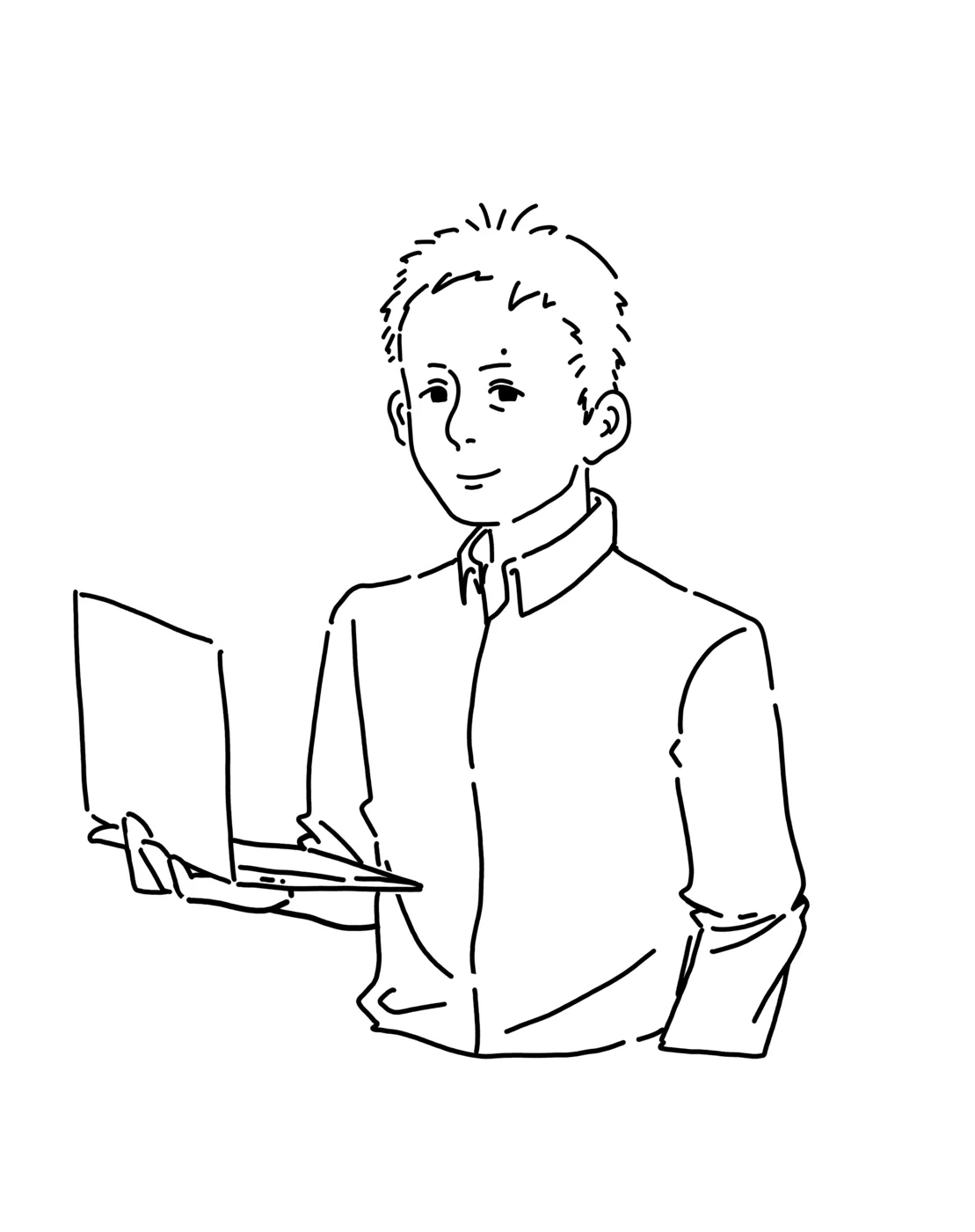 古宮信二 イラスト